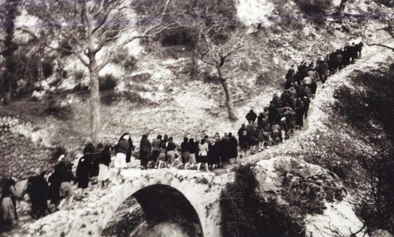 Funerale di Giaime Pintor a Castelnuovo al Volturno